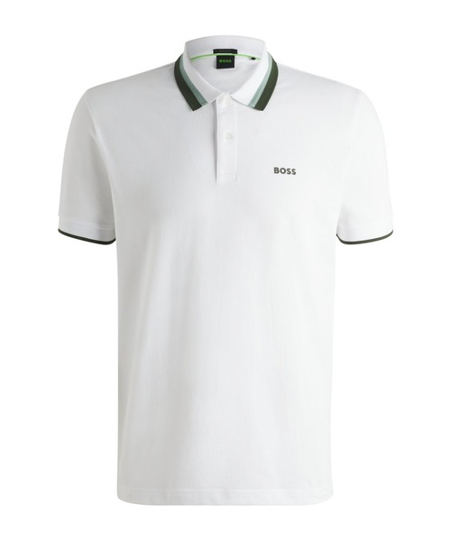 HUGOBOSS新品未使用paddy pro ポロシャツM国内定価¥24,200 BOSS（HUGO BOSS） ポロシャツ Paddy アクティブポロシャツ