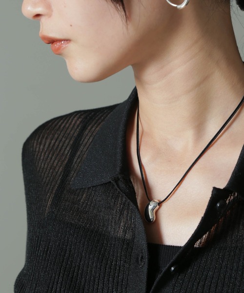 PHILIPPE AUDIBERT シルバーネックレス PHILIPPE AUDIBERT ネックレス AUDIBERT/Siya cord necklace