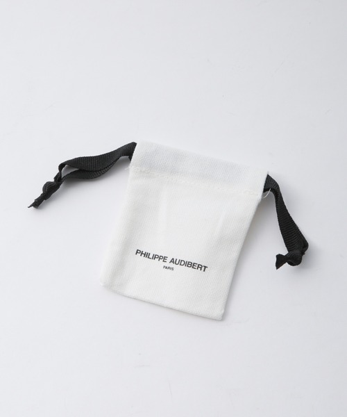 ネックレス PHILIPPE AUDIBERT/Siya cord necklace シルバー レディースの画像