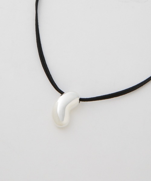 ネックレス PHILIPPE AUDIBERT/Siya cord necklace シルバー レディースの画像
