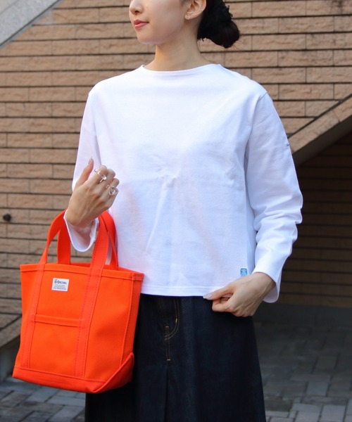 tシャツ ORCIVAL/オーシバル　コットンロード　クルーネックロングスリーブプルオーバー　ソリッド　CREWNECK LONGSLEEVE P.O ORCIVAL tシャツ ORCIVAL/オーシバル コットンロード クルー