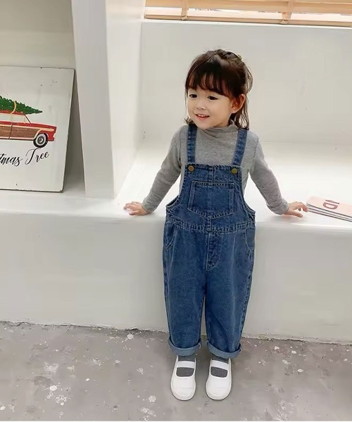 サロペット オーバーオール 「 Bambin / ボンバン 」 タックデザイン