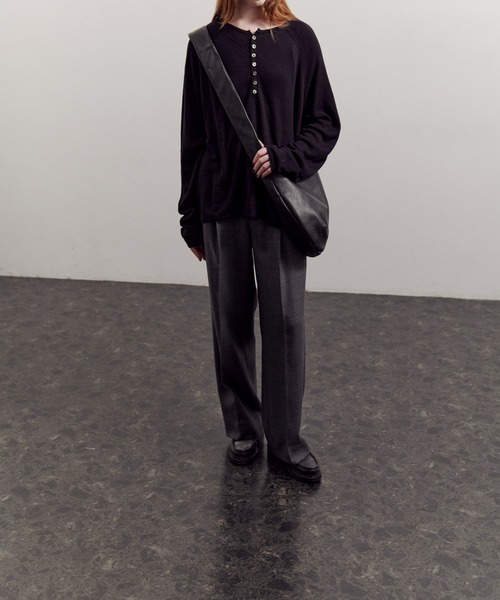 ONE.（ワンドット） ショルダーバッグ レザーBIGショルダーBAG / ONE