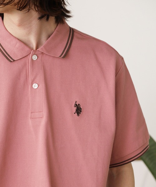 U.S. POLO ASSN.（ユーエスポロアッスン） ポロシャツ ワンポイント