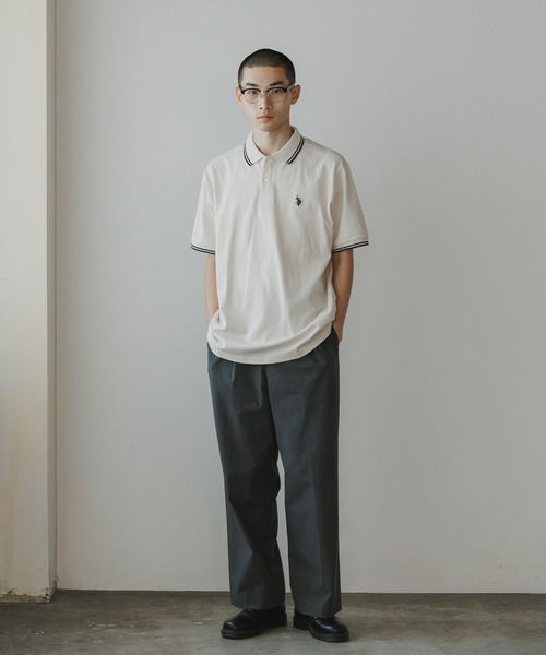 U.S. POLO ASSN.（ユーエスポロアッスン） ポロシャツ ワンポイント