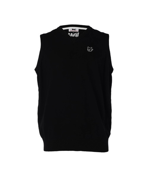 ベスト ジレ MENS ソフトタッチベーシックニットベスト メンズ
