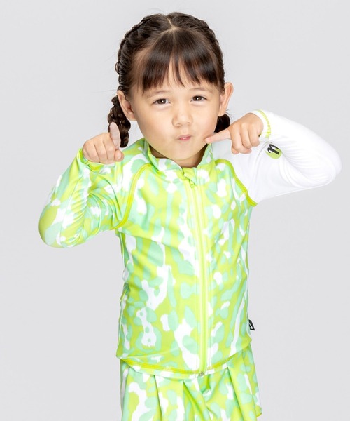 NIKE（ナイキ） ラッシュガード トドラーガールズジップラッシュガード