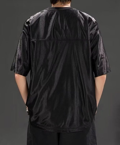 FreeZone tシャツ サテンナンバースポーツジャージ メンズ レディース