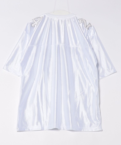FreeZone tシャツ サテンナンバースポーツジャージ メンズ レディース