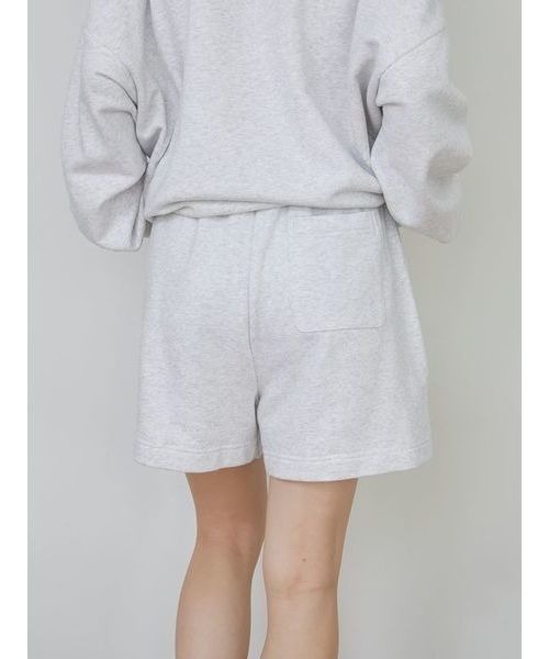 ジェラートピケ　トイプードル　ルームウェアショートパンツ上下セット　グレー✨ gelato pique（ジェラートピケ）の「トイプードル柄ショート