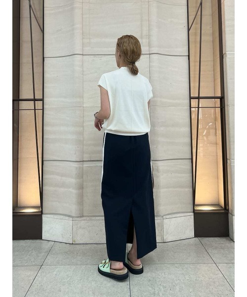 アシンメントリーバイカラースカート ミラオーエン Limited Color SKIRT │ Mila Owen（ミラ オーウェン）公式サイト