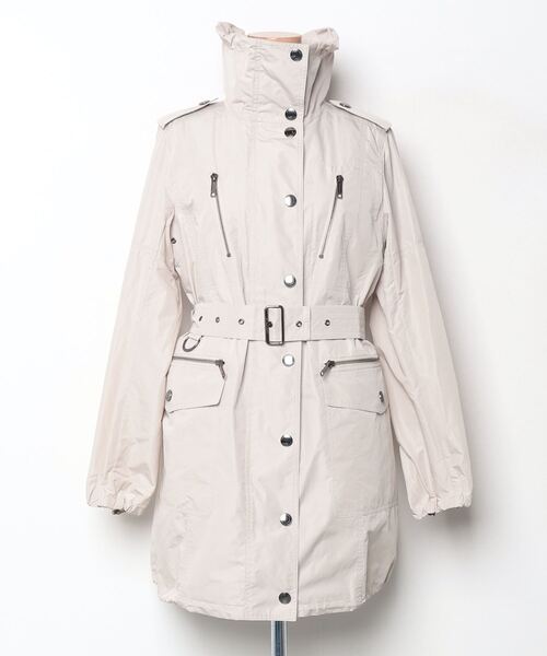 美品 バーバリー コート 38 ウール レディース アイボリー ベージュ BURBERRY（バーバリー） コート 38 ベージュ レディース : ZOZOTOWN