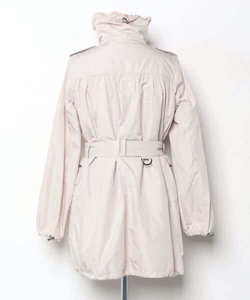 美品 バーバリー コート 38 ウール レディース アイボリー ベージュ BURBERRY（バーバリー） コート 38 ベージュ レディース : ZOZOTOWN