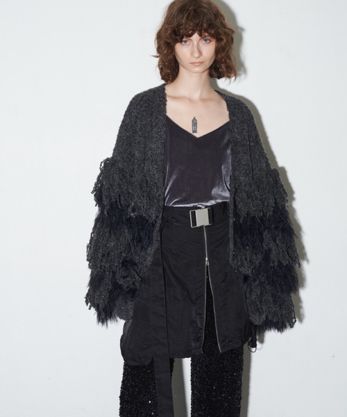 「LA BELLE ETUDE」 ニットカーディガン FREE ベージュ レディース_画像3