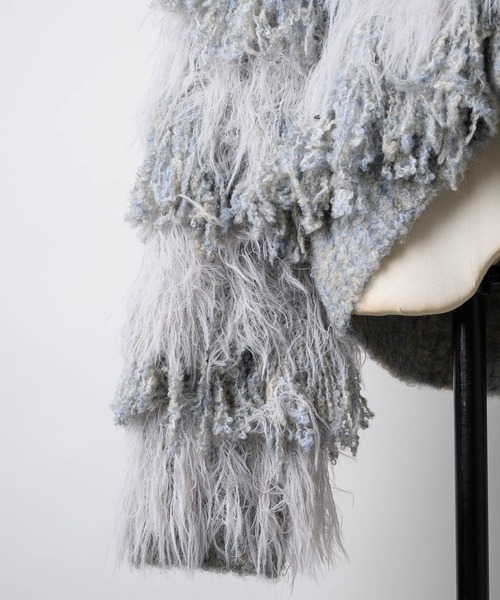 「LA BELLE ETUDE」 ニットカーディガン FREE ベージュ レディース_画像10