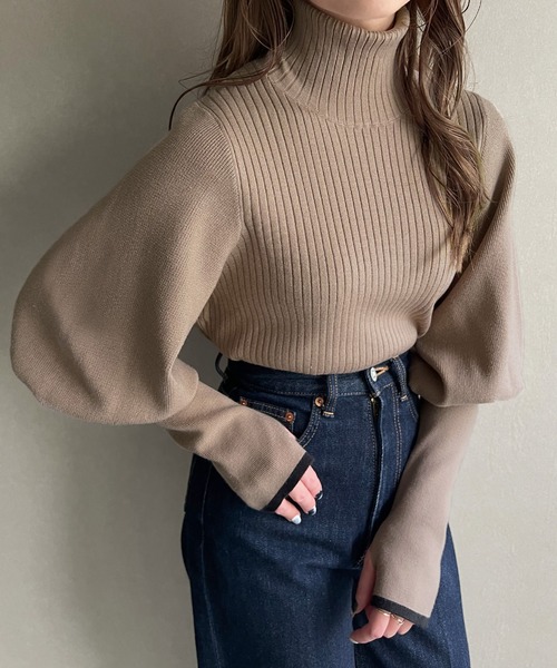 〔ゆーさん専用〕TAUPE アルパカ クラッシュ クルーネック ニット ゆーさん専用〕TAUPE アルパカ クラッシュ クルーネック ニット - メルカリ