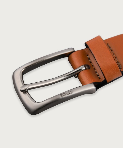 POLO RALPH LAUREN ベルト オイルレザー 30mm カジュアルベルト メンズ