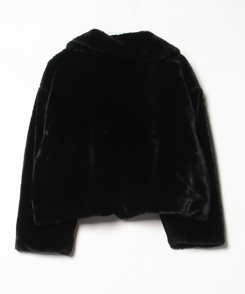 Ray Cassin（レイカズン） ファーコート FREE ブラック レディース