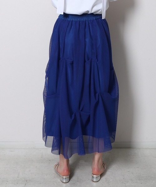 Re.Verofonna スカート メッシュタックスカート : ZOZOTOWN