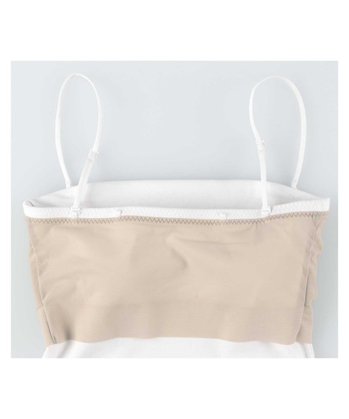 AMPHI(ワコール) キャミソール 「ブラトップ」 カップ付きインナー