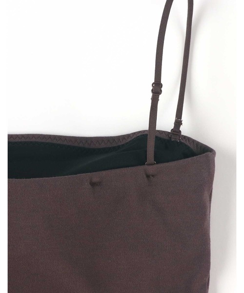 AMPHI(ワコール) キャミソール 「ブラトップ」 カップ付きインナー