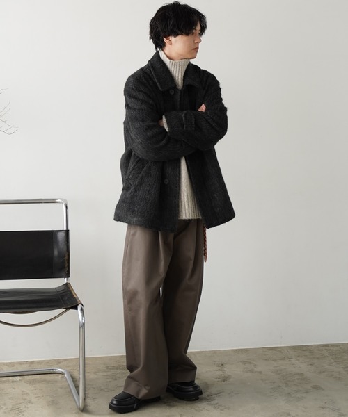 WYM LIDNM 「WYM LIDNM」 コート S ブラック メンズ : ZOZOTOWN Yahoo