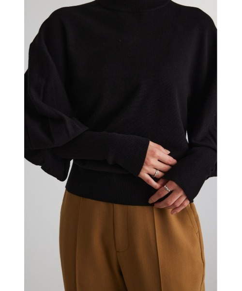 「STYLEMIXER」 長袖ニット FREE ブラック レディース_画像6