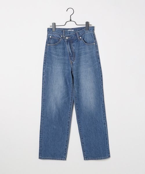 [LOWRYS FARM] Denim брюки MEDIUM one woshu женский 