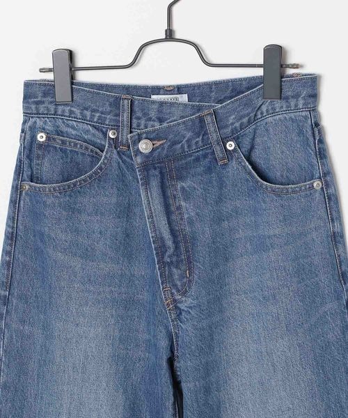 [LOWRYS FARM] Denim брюки MEDIUM one woshu женский 