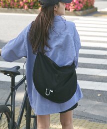 ショルダーバッグ 「ユニセックス」メタルリングヘビーキャンバスショルダーバッグ メンズ レディース｜ZOZOTOWN Yahoo!店