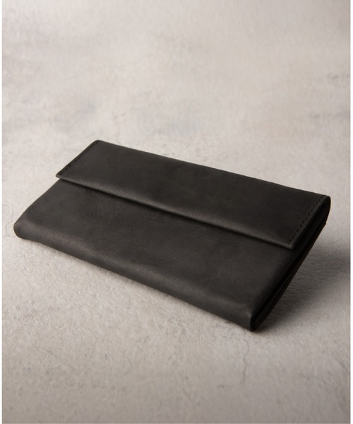 財布 長財布 小さい TIDY pot プルアップレザー メンズ レディース