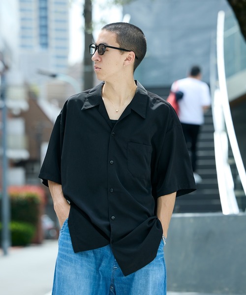 cal top シャツ　ばら売り可能 Cal Top（キャルトップ） シャツ CALTOP OPEN COLLER S/S SHIRT