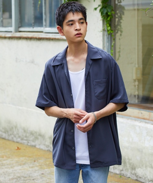 Cal Top（キャルトップ） シャツ CALTOP OPEN COLLER S/S SHIRT