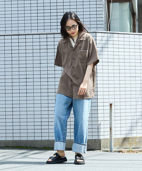 Cal Top（キャルトップ） シャツ 半袖 CALTOP OPEN COLLER S/S SHIRT