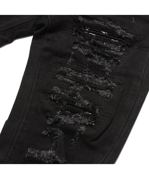 mnml（ミニマル） ジーンズ 「mnml」X165 PAISLEY STRETCH DENIM 「I