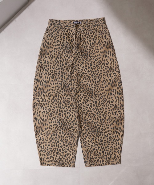 RELEVE Leopard Track Pants レオパードタックパンツ RELEVE Leopard