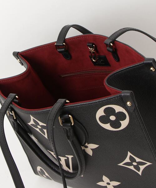 LOUIS VUITTON」 モノグラム・アンプラント オンザゴーMM 2WAYバッグ