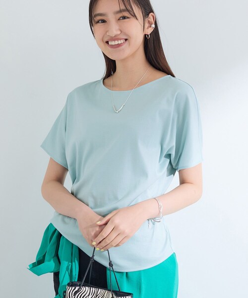 Tシャツ(半袖+袖なし) INDIVI - INDIVI INDIVI（インディヴィ） tシャツ 半袖 「インナーとしても活躍