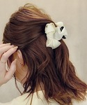 ヘアクリップ グログランリボンミニバンスクリップの詳細画像4