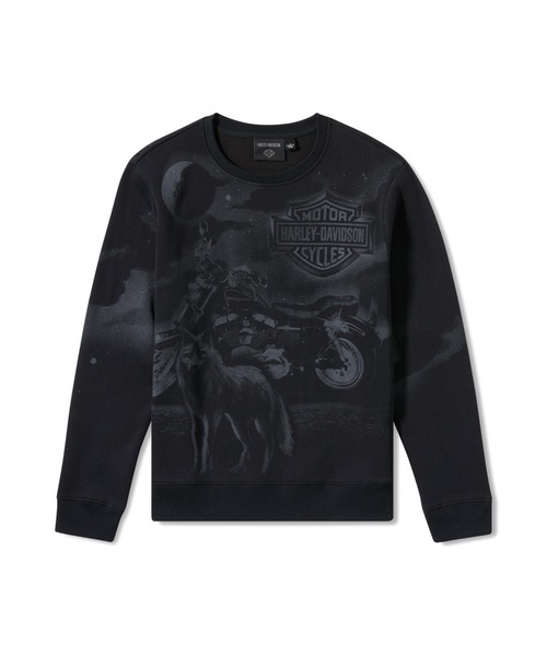 tシャツ ローンウルフ ローライダー クルーネック メンズ