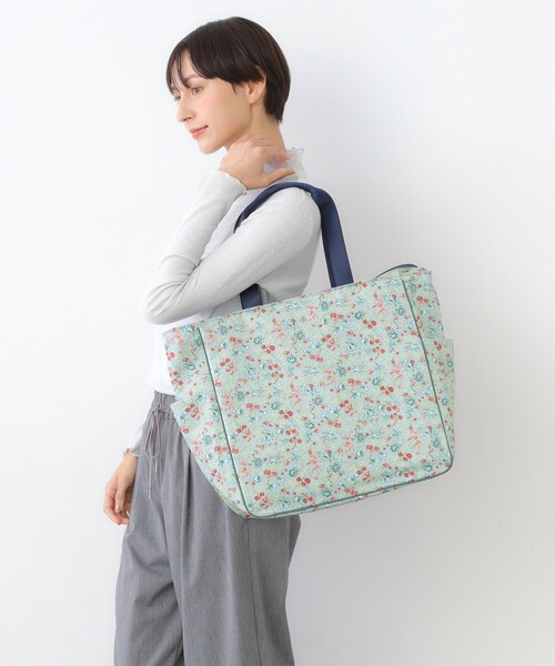 LAURA ASHLEY（ローラアシュレイ） トートバッグ 「撥水加工/キャリー