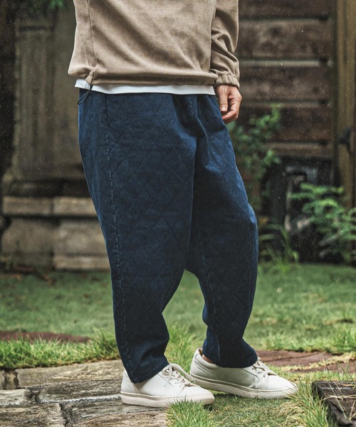 CAMBIO（カンビオ） パンツ mp14014- Denim Quilting Balloon Pants