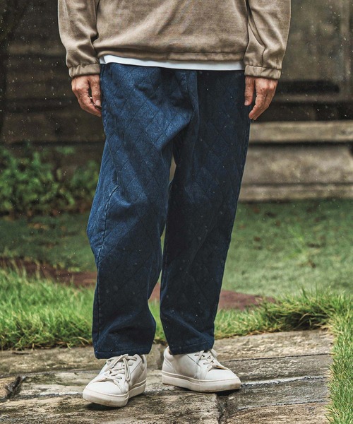 CAMBIO（カンビオ） パンツ mp14014- Denim Quilting Balloon Pants