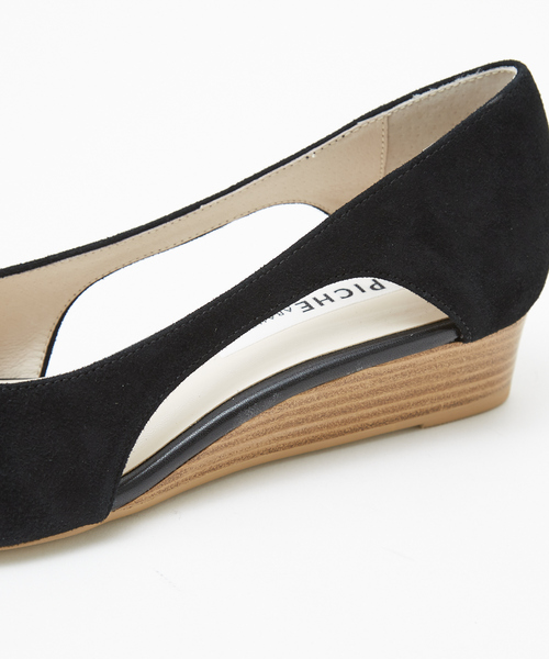 PICHE ABAHOUSE 「PICHE ABAHOUSE」 オープントゥパンプス 38