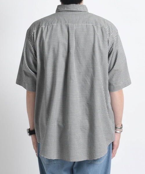 「DANTON」 半袖シャツ 40 ホワイト メンズの画像3