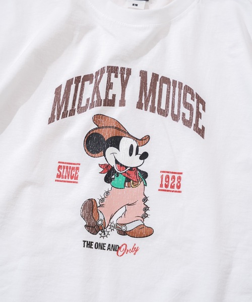Disney（ディズニー） tシャツ 「Disney」カウボーイ ミッキー