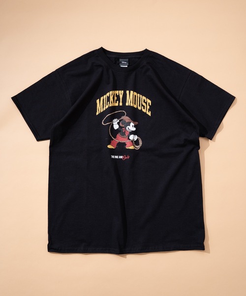 Disney（ディズニー） tシャツ 「Disney」カウボーイ ミッキー