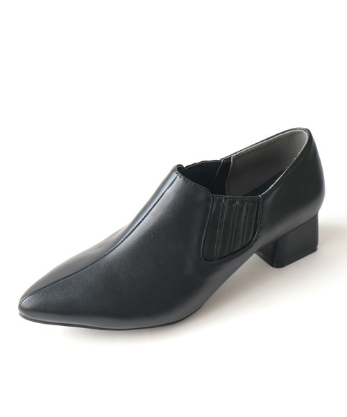 AmiAmi（アミアミ） ブーツ サイドゴアブーティ/ポインテッドトゥ