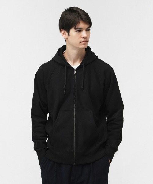 TIGORA（ティゴラ） パーカー スウェットジップパーカー SOLOTEX(R