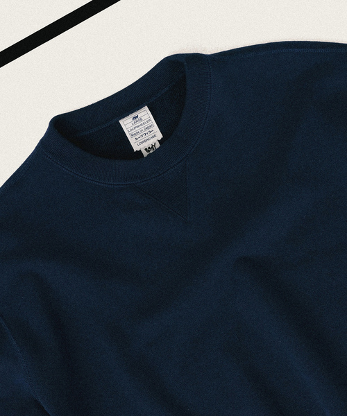 LOOPWHEELER」 スウェットカットソー MEDIUM ネイビー メンズ